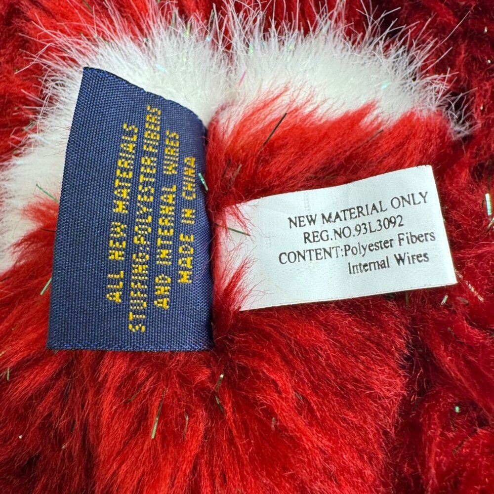 Boyds Bear Santa Bearhugs Articulated Stuffed Teddy Bear Christmas Glitter VTG - Picture 8 of 11